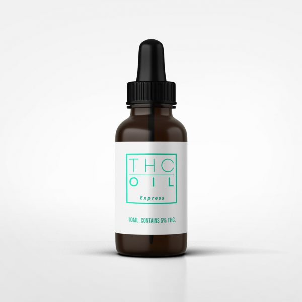 Premium THC Oil - 10 milliliters, 5% THC
